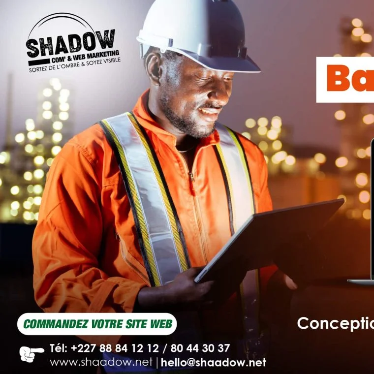 Site web bazagor Plan de travail